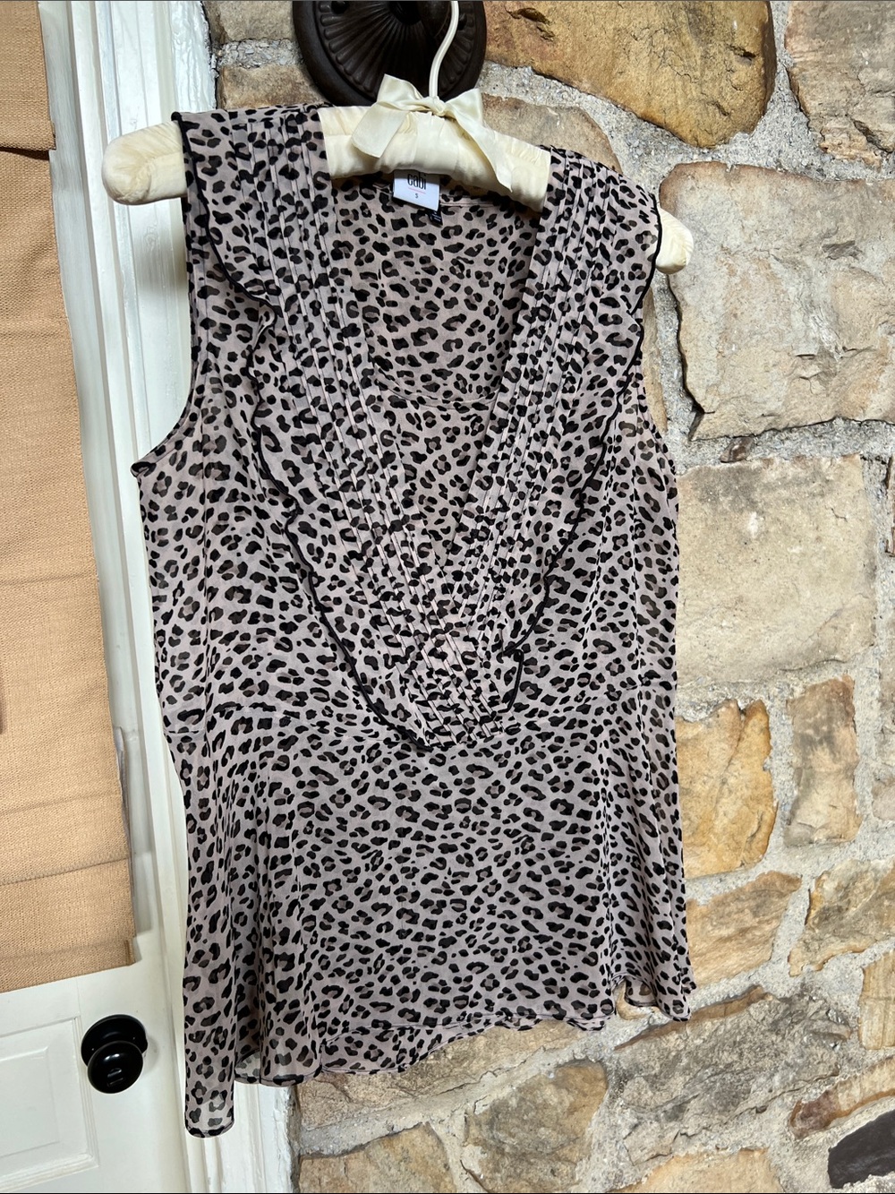 Animal Print Top by CAbi